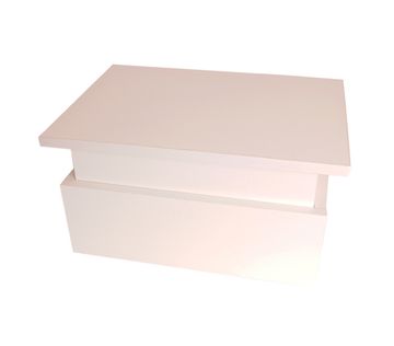 Подставка под ноги юного пианиста, белая, Lutner Lut-FS01-WH