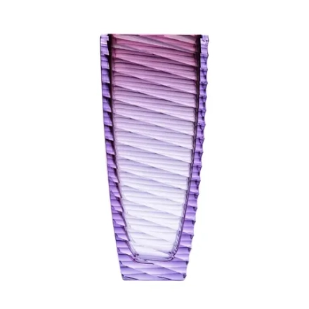 Ваза Moser Interfere Alexandrite & Aquamarine, 35 см