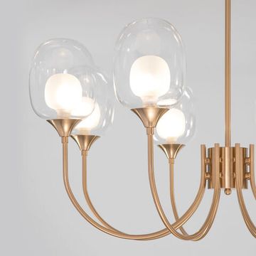 Люстра 8*G9 70217/8 латунь Spritz Eurosvet