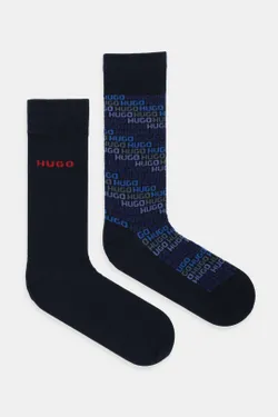 Носки (2 пары) мужские HUGO 2P RS ALL OVER