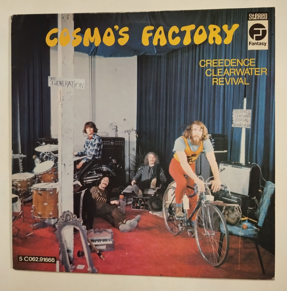 Винтажная виниловая пластинка LP Creedence Clearwater Revival Cosmos Factory (Holland 1980)