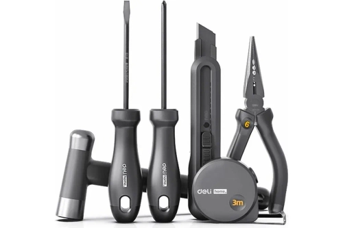 Набор ручного инструмента DELI Home Series Black HT0006 6 предметов