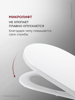 Сиденье для унитаза Roca Victoria Nord микролифт ZRU9000024