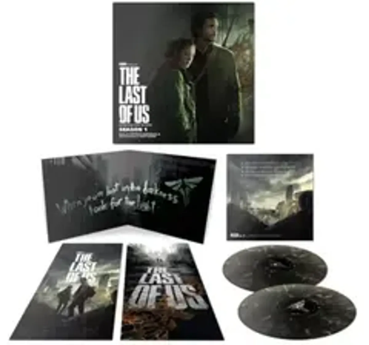 Виниловая пластинка. OST - Last Of Us (Season 1) (Black and Silver Vinyl)