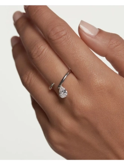 Кольцо женское PDPaola Aqua Solitaire Серебро 925 AN02-959