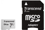 Карта памяти Transcend microSDXC 300S Class 10 UHS-I U1 (95/25 Mb/s) 64GB + ADP