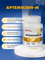 Артемизин-М, 90 табл Антипаразитарная формула при глистных инвазиях, протозойных инфекциях и ряда других заболеваний