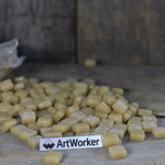 Стеклянная мозаика FLORY12 AW027 12х12 мм бежевый цвет ArtWorker