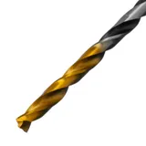 Сверло спиральное по металлу 3,5 x 70мм, Р6М5, Golden Tip, многогранная заточка, 2шт. Denzel — фото 2