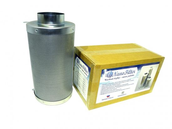 Угольный фильтр Nano Filter 250 м3 в час, d 100