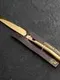 Нож столовый Magistro Kolos, h=22 см, цвет золотой