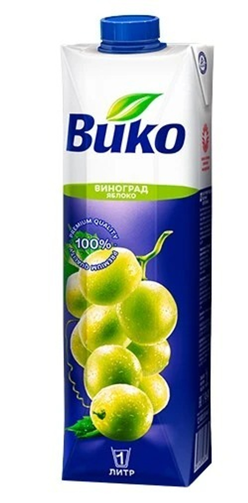 Вико Нектар Виноградно-Яблочный 1л