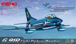 Модель сборная: самолет, G.91R Light Fighter-Bomber 1/72, Meng DS-004