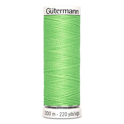 01 Нить Sew-All 100/200 м для всех материалов, 100% полиэстер Gutermann 748277 (153 салатовый)