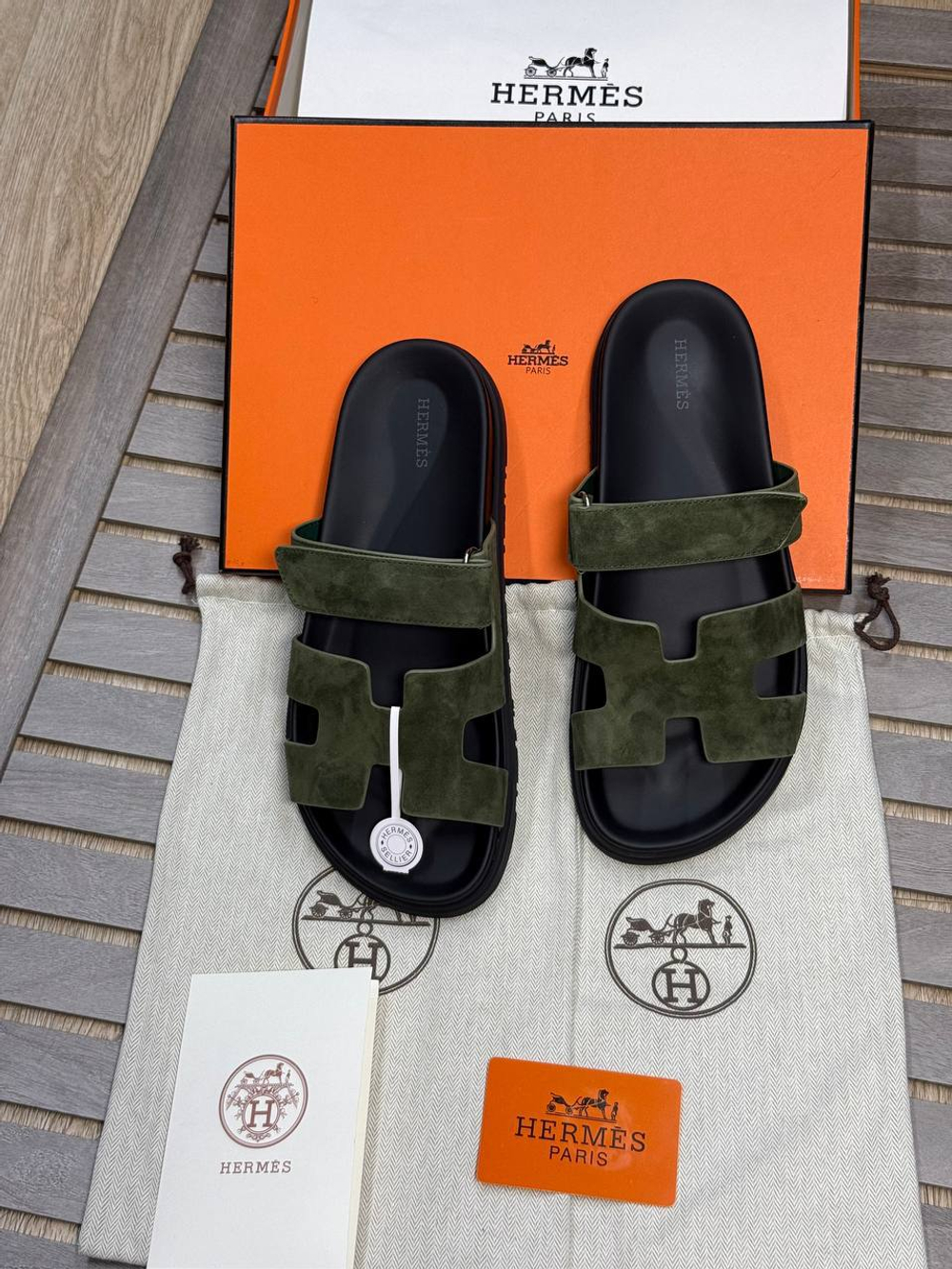 Шлепанцы Hermes