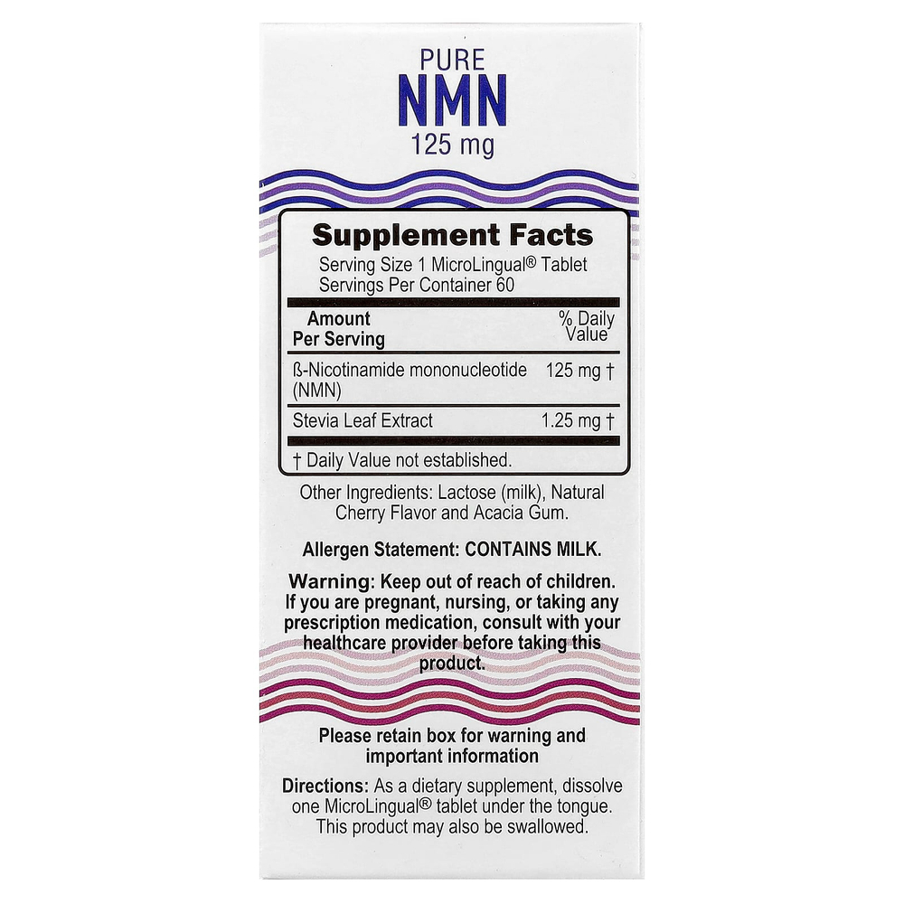 Superior Source, Pure NMN, 60 быстрорастворимых таблеток