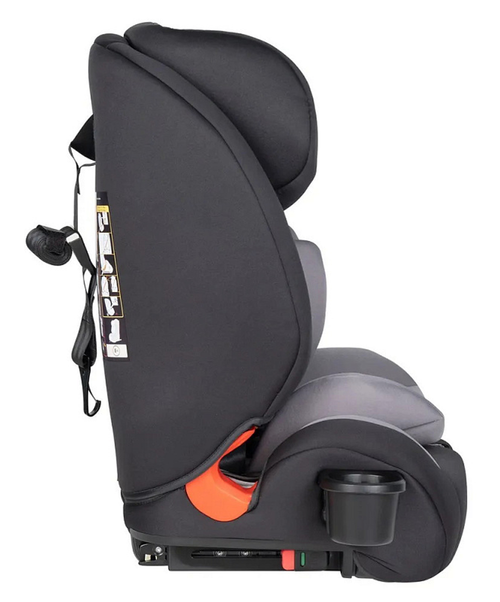 Автокресло детское HD-02 ISOFIX Серый/черный (Grey/black)