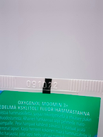 Зубная паста Oxygenol Moomin с фтором и ксилитом для детей от 3 лет, 50 мл (из Финляндии)