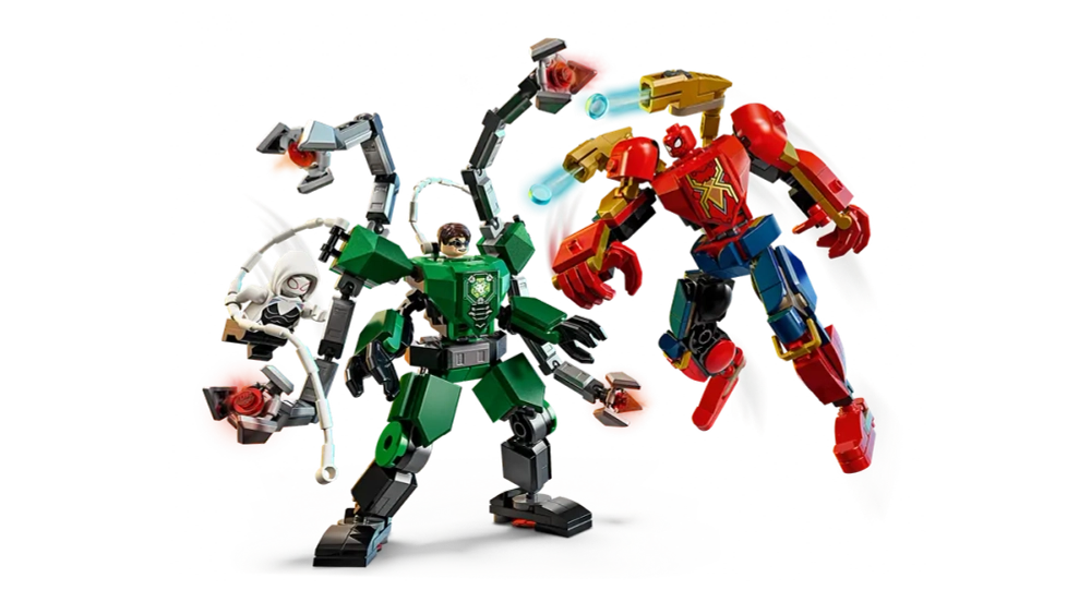 Конструктор LEGO Marvel 76338 Mech Battle: Spider-Man vs. Doc Ock