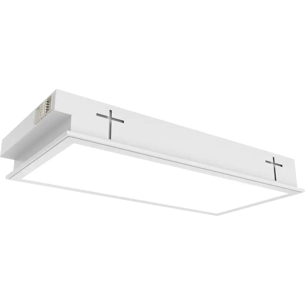 Светильник OPL/R ECO LED 1200 EM 4000K (1195х295х85мм) СТ
