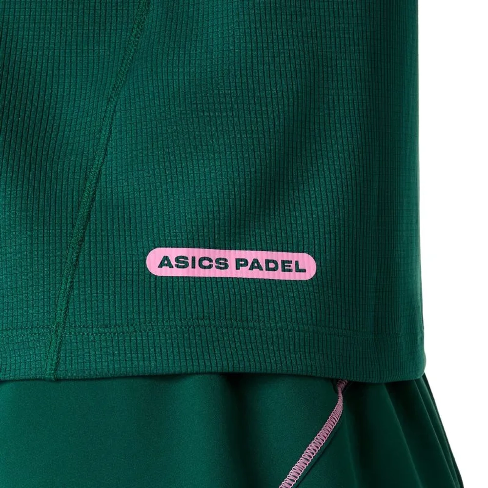 Женский топ теннисный Asics Court Sleeveless - jewel green