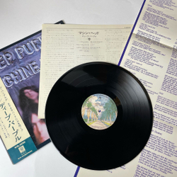 Винтажная виниловая пластинка LP Deep Purple Machine Head (Japan 1974) (Obi) Smoke On The Water
