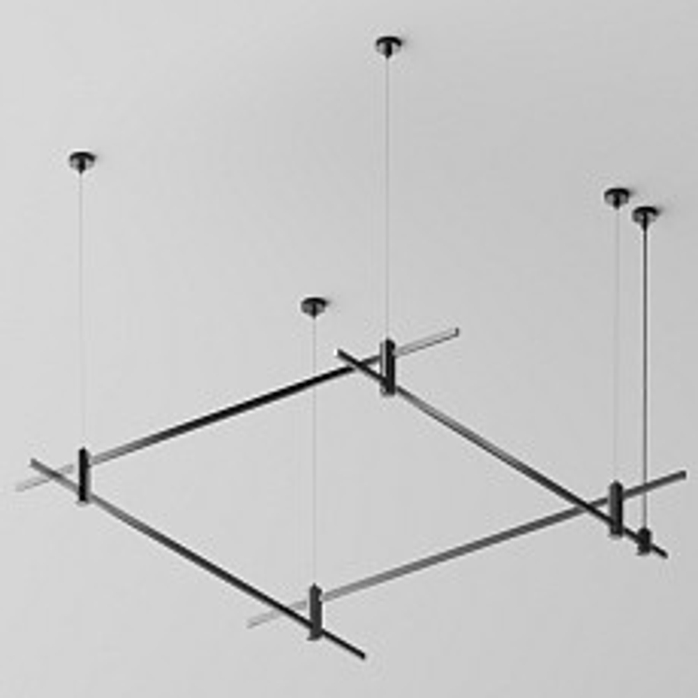 Трек подвесной Maytoni Technical Готовые конструкции TFC-Flar-H04-B