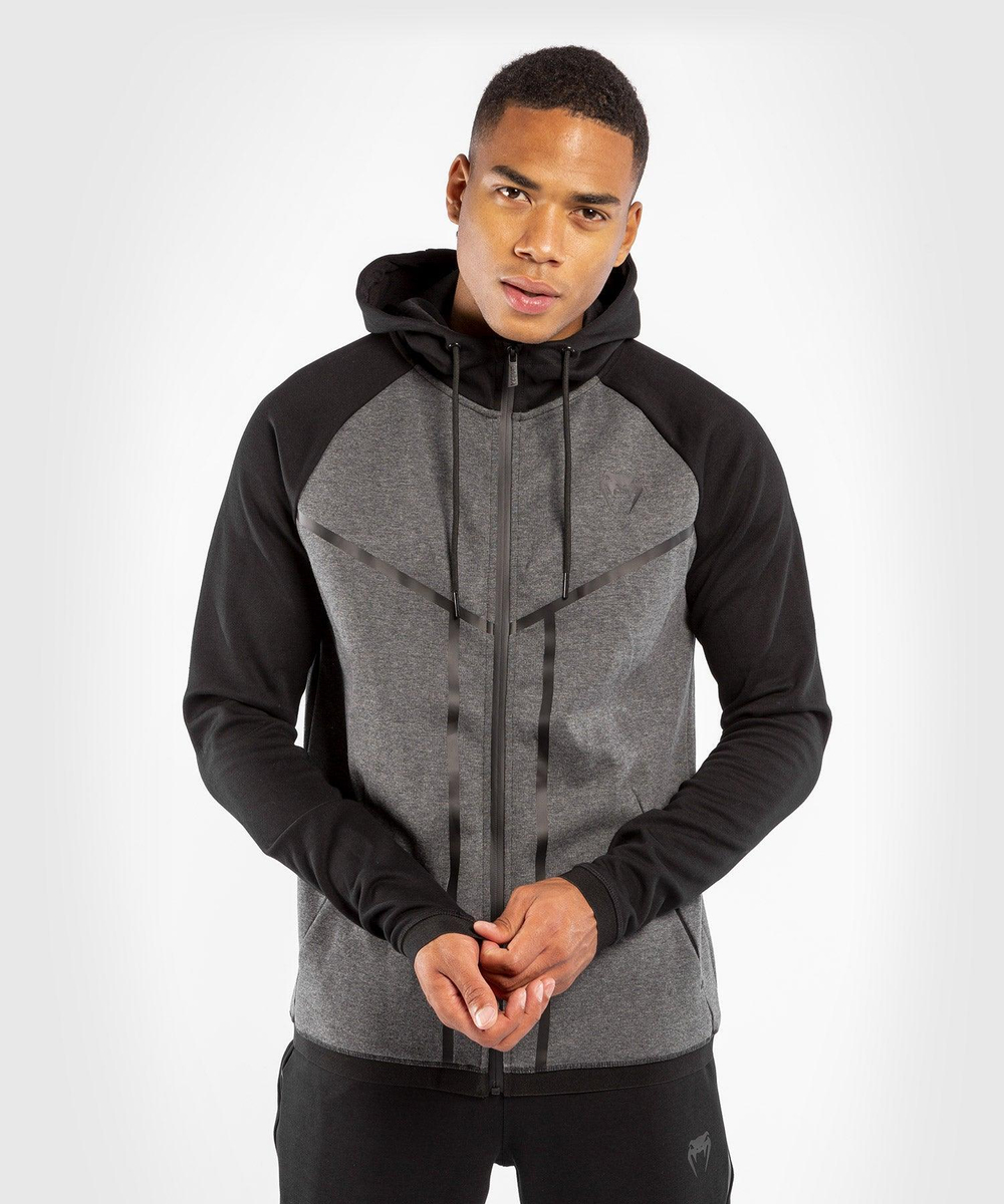 Толстовка Venum Laser X Connect Dark Heather Grey