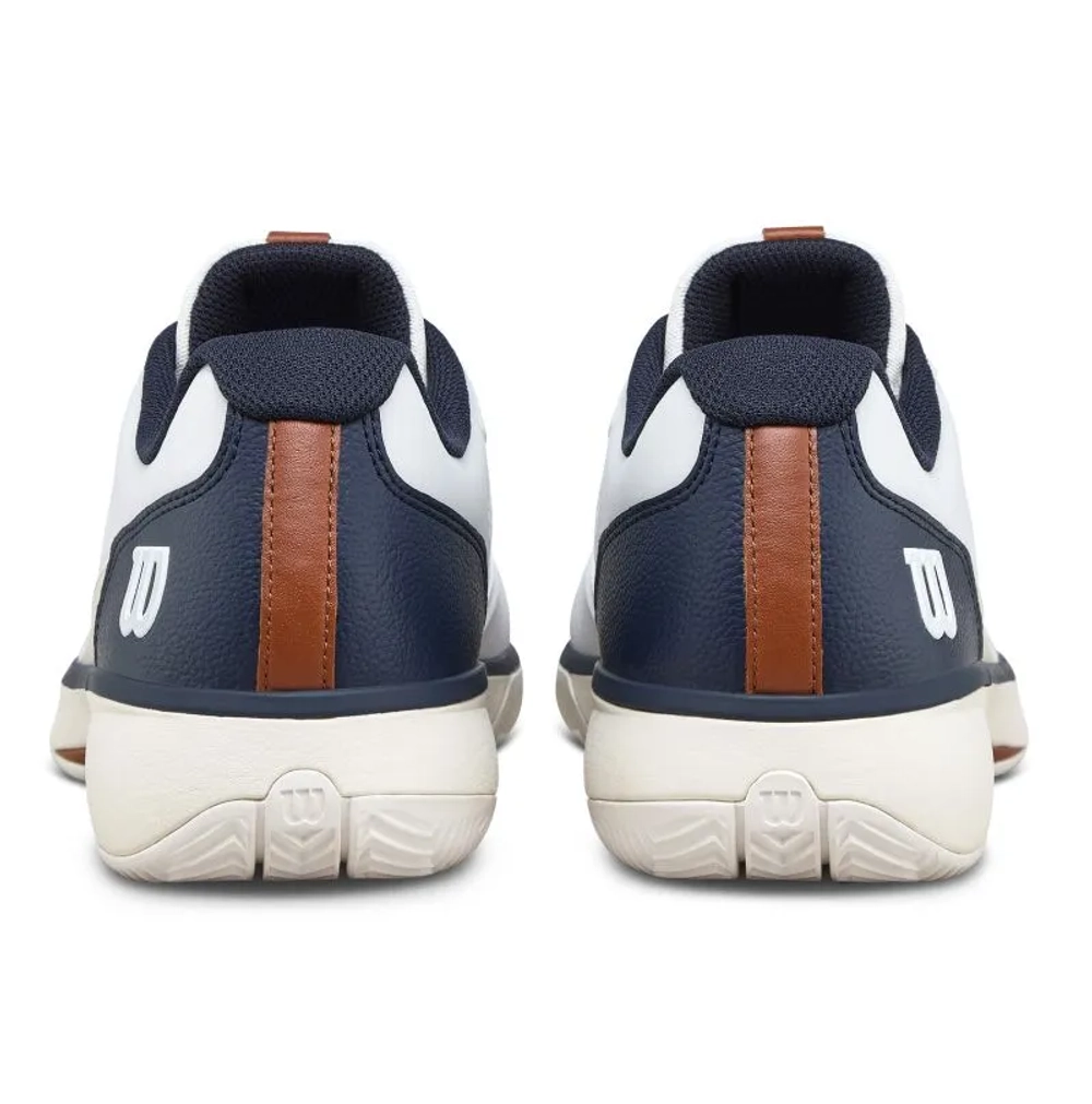 Теннисные кроссовки Wilson Rush Lite 5 Clay - white/navy blazer/tofu