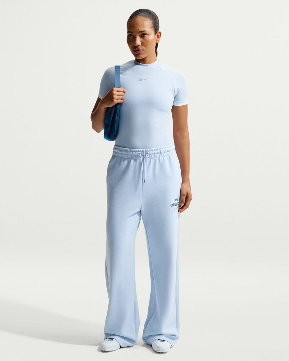 Футболка женская NIKE W NK SS FITTED TOP GLS