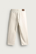 ДЖИНСЫ STRAIGHT RELAXED FIT ИЗ ХЛОПКА И КОНОПЛИ — ZARA