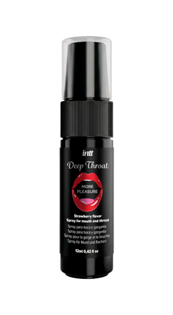 INTT Deep Throat Strawberry - Спрей со вкусом клубники, 12 мл