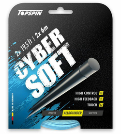Теннисные струны Topspin Cyber Soft (12m) - Бирюзовый