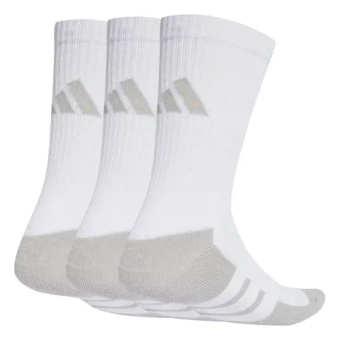 Теннисные носки Adidas Essentials Climacool Cushioned Crew 3P - white/grey two