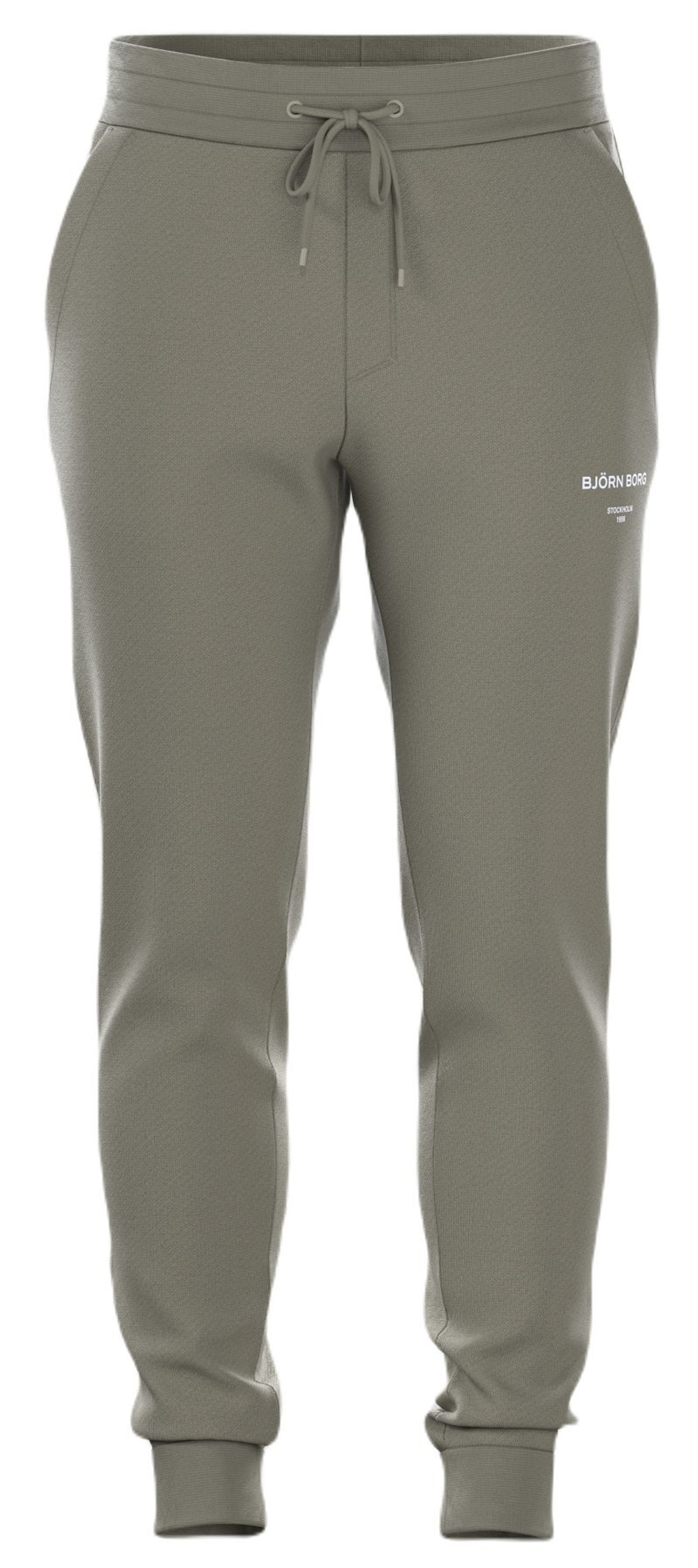 Мужские теннисные штаны Björn Borg Essential Pants - зеленый
