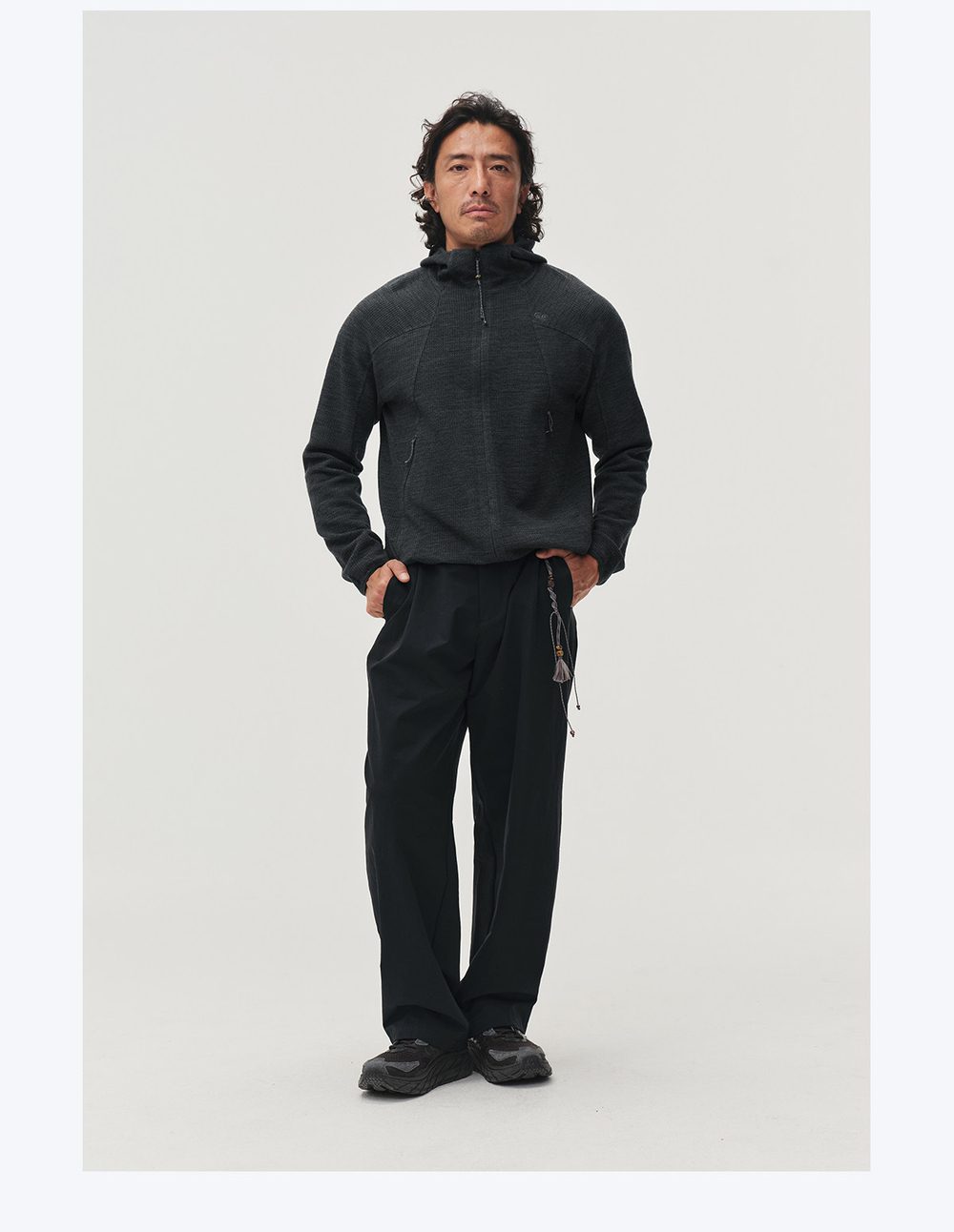 Худи Nothomme BlueMonte Full-zip черный