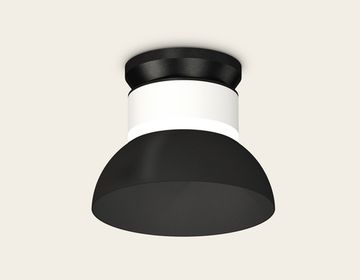 Комплект накладного светильника с акрилом 1*GX53 XS8101051 SWH/SBK/PBK белый песок/черный песок/черный полированный(N8902, C8101, N8141)DIY System Complects Ambrella