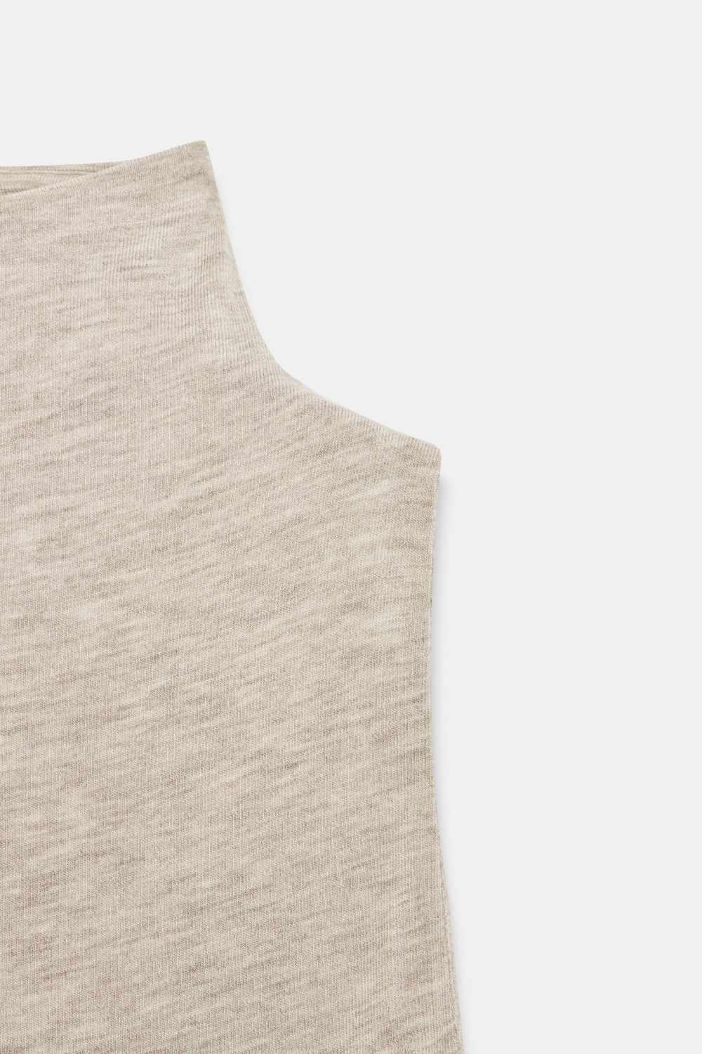 ZARA БОДИ SOFT, БЕЖЕВЫЙ МЕЛАНЖ