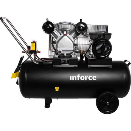 Ременной компрессор (100 л; 10 бар; 510 л/мин) Inforce BCX-100L 04-06-31