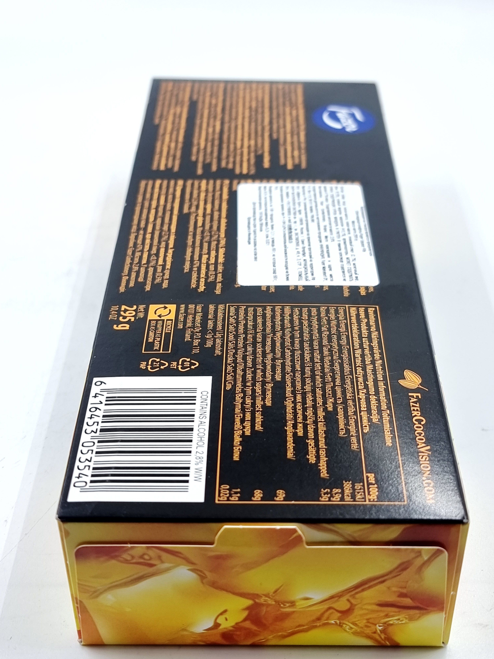 Конфеты шоколадные Karl Fazer LIQUEUR FILLS ассорти с ликером 295 г (Из Финляндии)