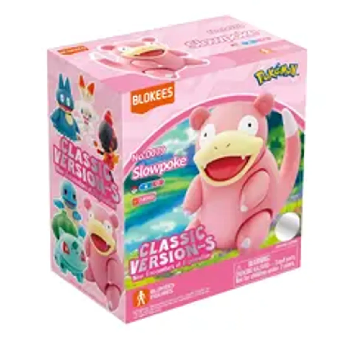 Сборная фигурка Blokees Pokemon: Slowpoke (№0079)