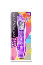Фиолетовый вибратор-реалистик Mambo Vibe - 22,8 см. (Цвет: фиолетовый)