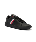 Кожаные кроссовки Tommy Hilfiger - черный(FM0FM04921)