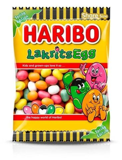 конфеты Haribo LakritsEgg 250 г (Из Финляндии)