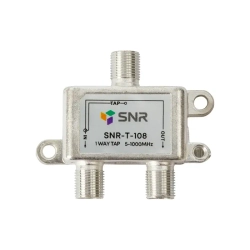 Ответвитель абонентский SNR-T-108 на 1 отвод, вносимое затухание IN-TAP 8dB.