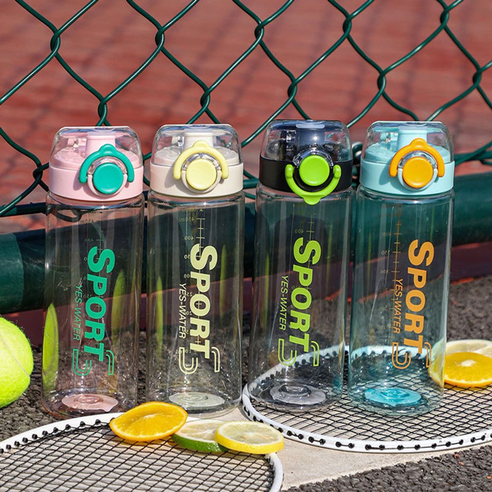 Бутылка для воды "Sport-Yes-Water", 600 мл