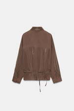 Рубашка в полоску - ZARA