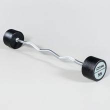 Набор изогнутых полиуретановых штанг (шаг 5 кг, 5 шт) PROFI-FIT 35-55 кг