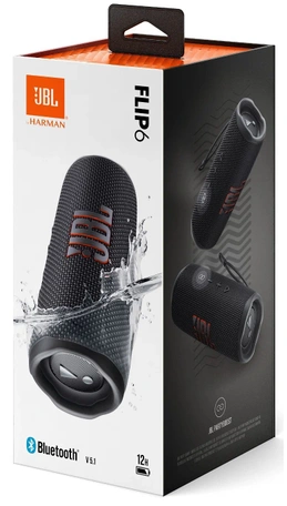 Портативная колонка JBL Flip 6 Black