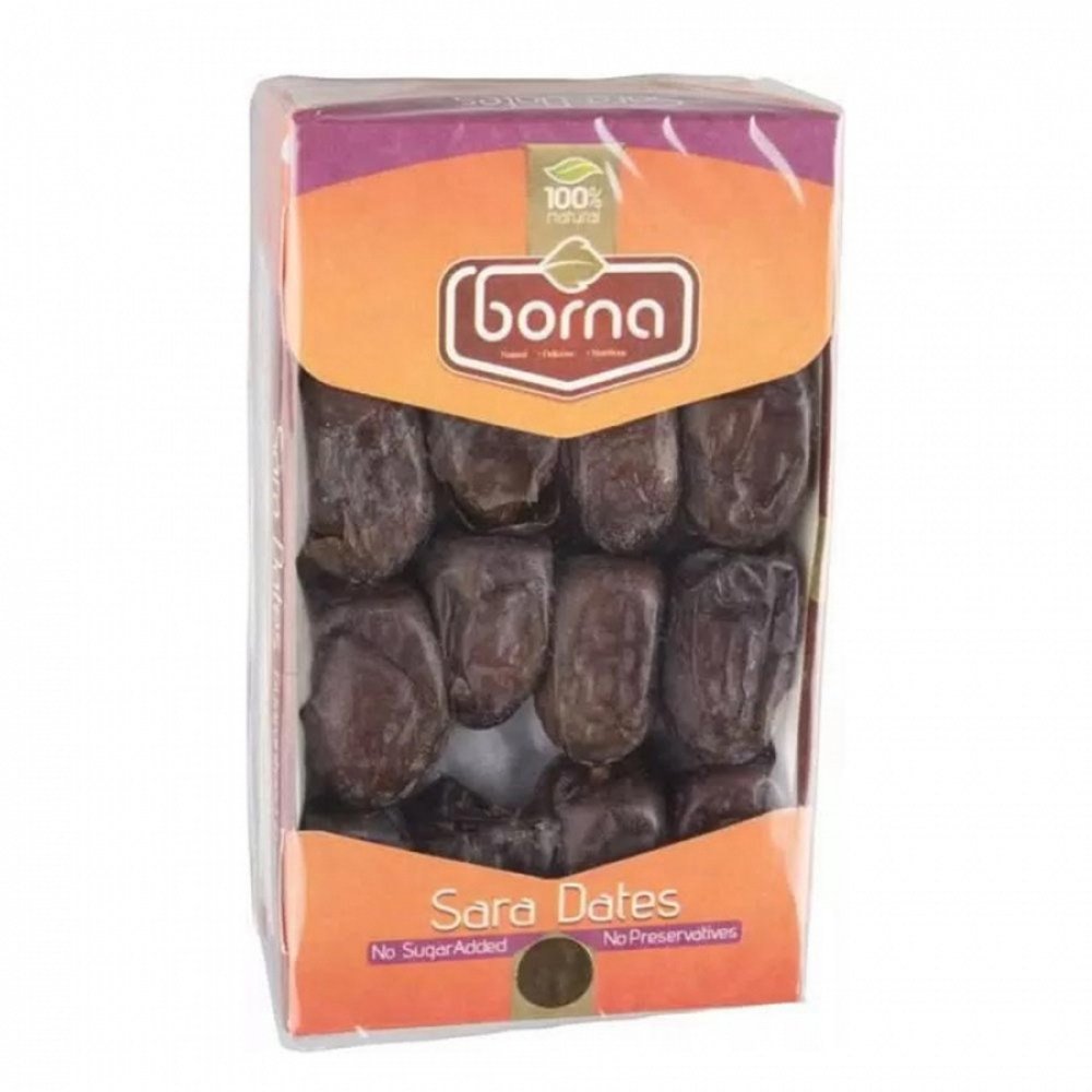 Финики сушеные с косточкой Sara ТМ BORNA, 200г